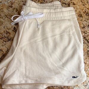 Vineyard Vines Cream Lounge Shorts